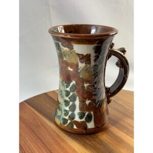 Signed Vintage Pottery Mug – Handmade Ceramic, Artisan Stoneware - 2004
